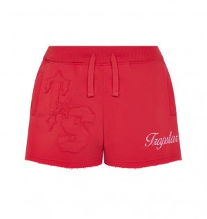 Trapstar TS-Stars Shorts Dame Rød | 86097VNEZ