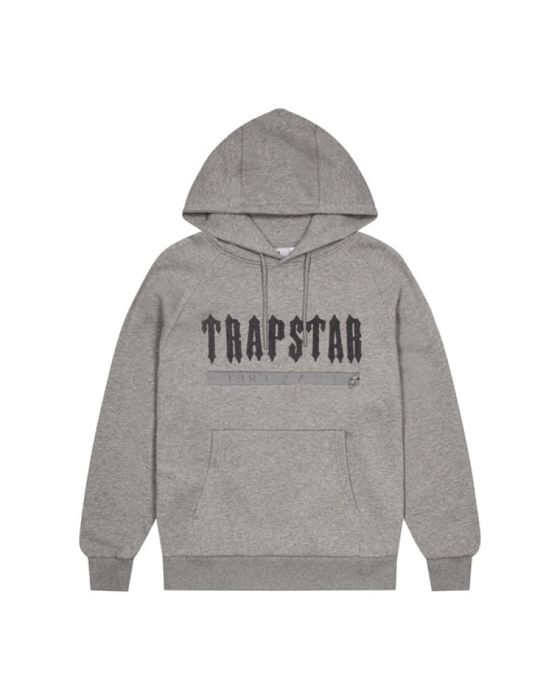 Trapstar Decoded Chenille 2.0 Treningsdress Herre Grå | 89762XLEQ