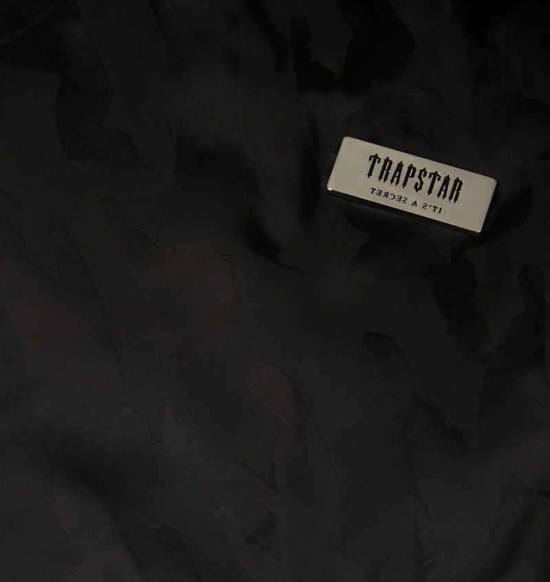 Trapstar Irongate T Jacquard Cargos Bukse Herre Svarte | 81637GEFN