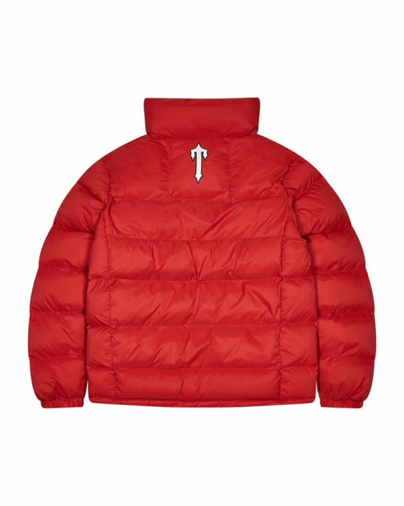 Trapstar It’s a Secret Puffer Frakker Herre Rød | 71289BLGH